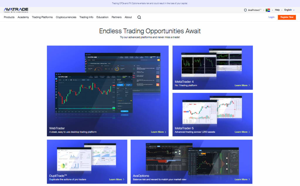 Minimum Deposit and Account Types