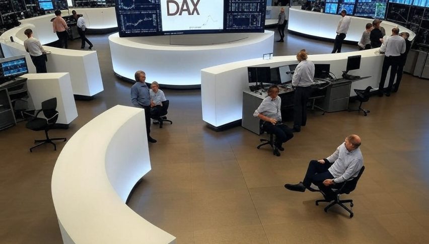 dax rallies on better than expected data
