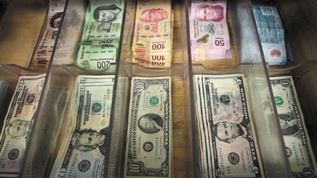 mexican peso us dollar bills
