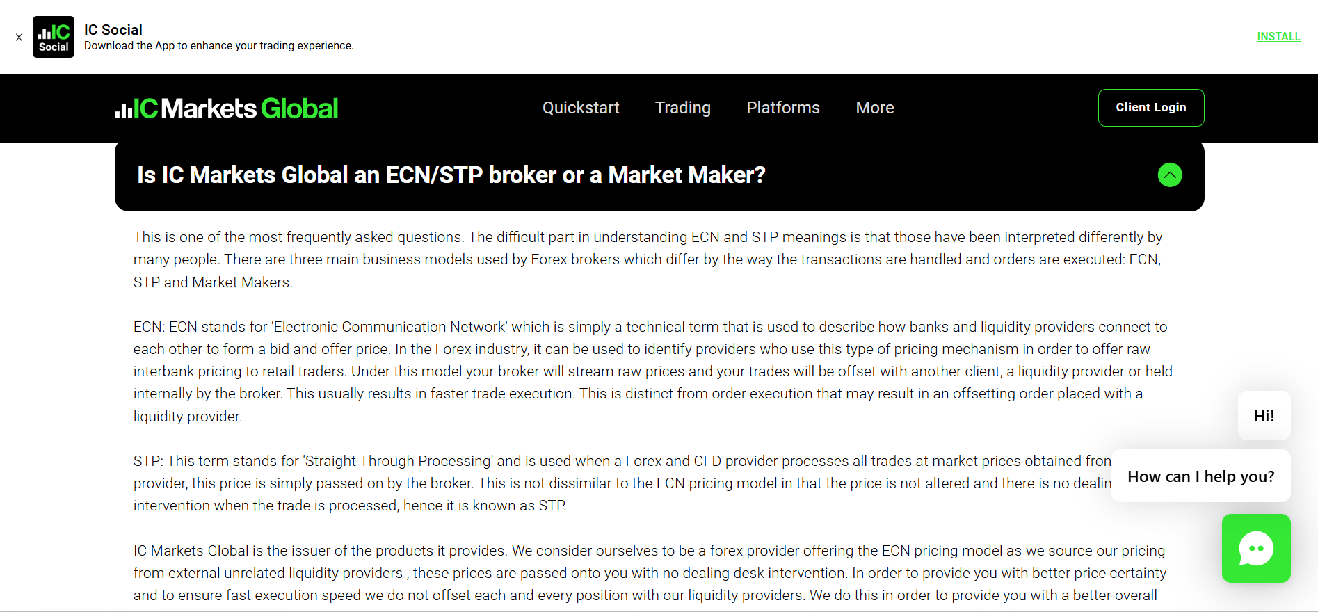 IC Markets STP Forex Broker IC Markets STP Forex Broker