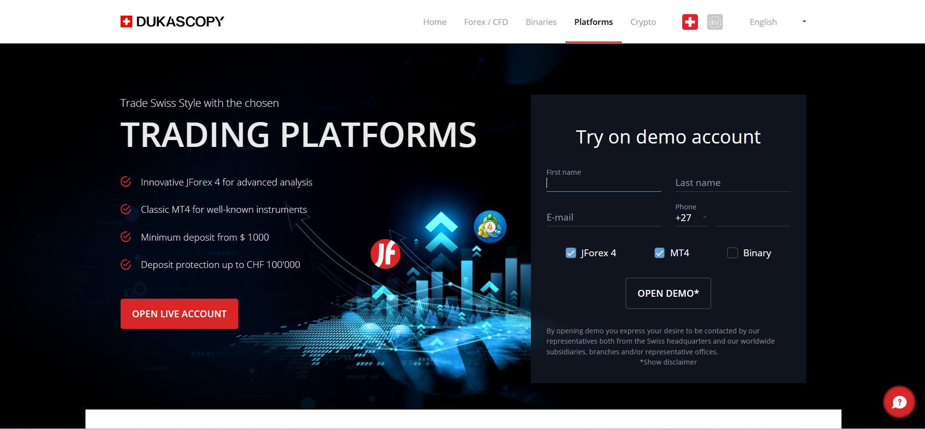 Dukascopy STP Forex Broker Dukascopy STP Forex Broker