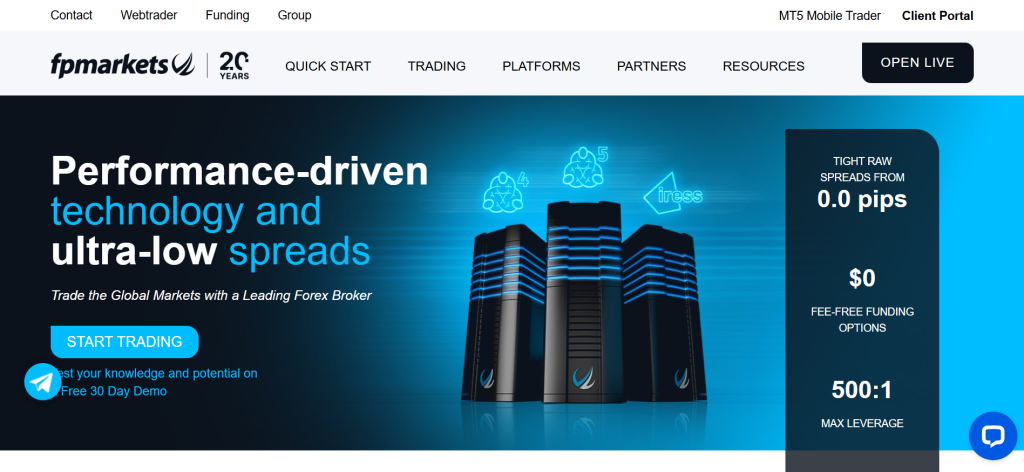 FP Markets ZAR Accounts