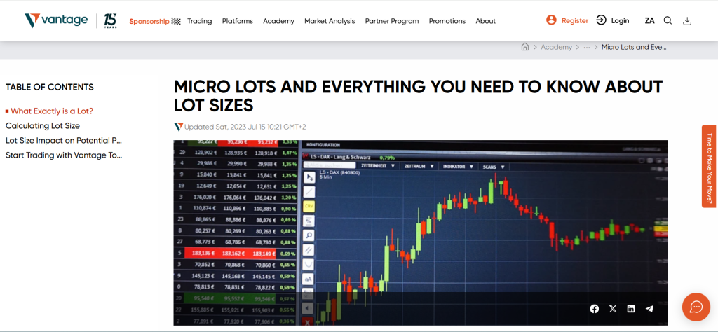 Vantage Fx Micro Account Vantage Fx Micro Account