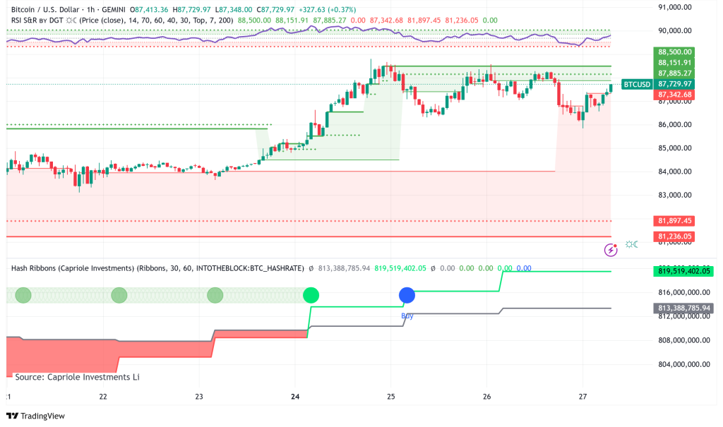 GameStop's Bitcoin Gamble Sends Stock Soaring, But BTC Struggles at $87K Despite Downtrend Breakout