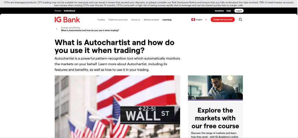 IG AutoChartist IG AutoChartist