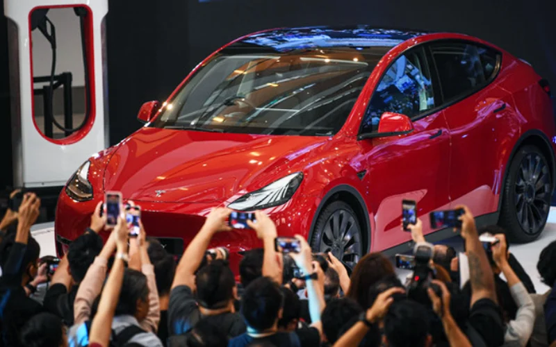 Expectations for the new model Y in Q2 might have impacted Tesla deliveries for the current Y model