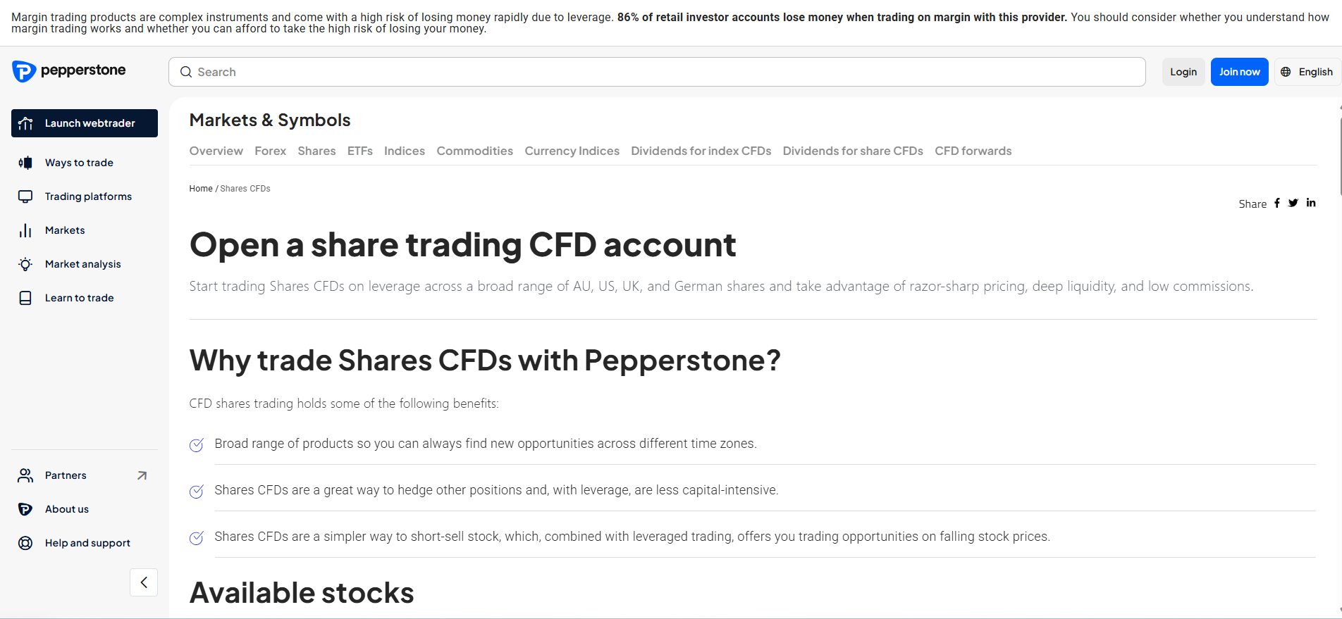 Pepperstone CFD Forex Brokers