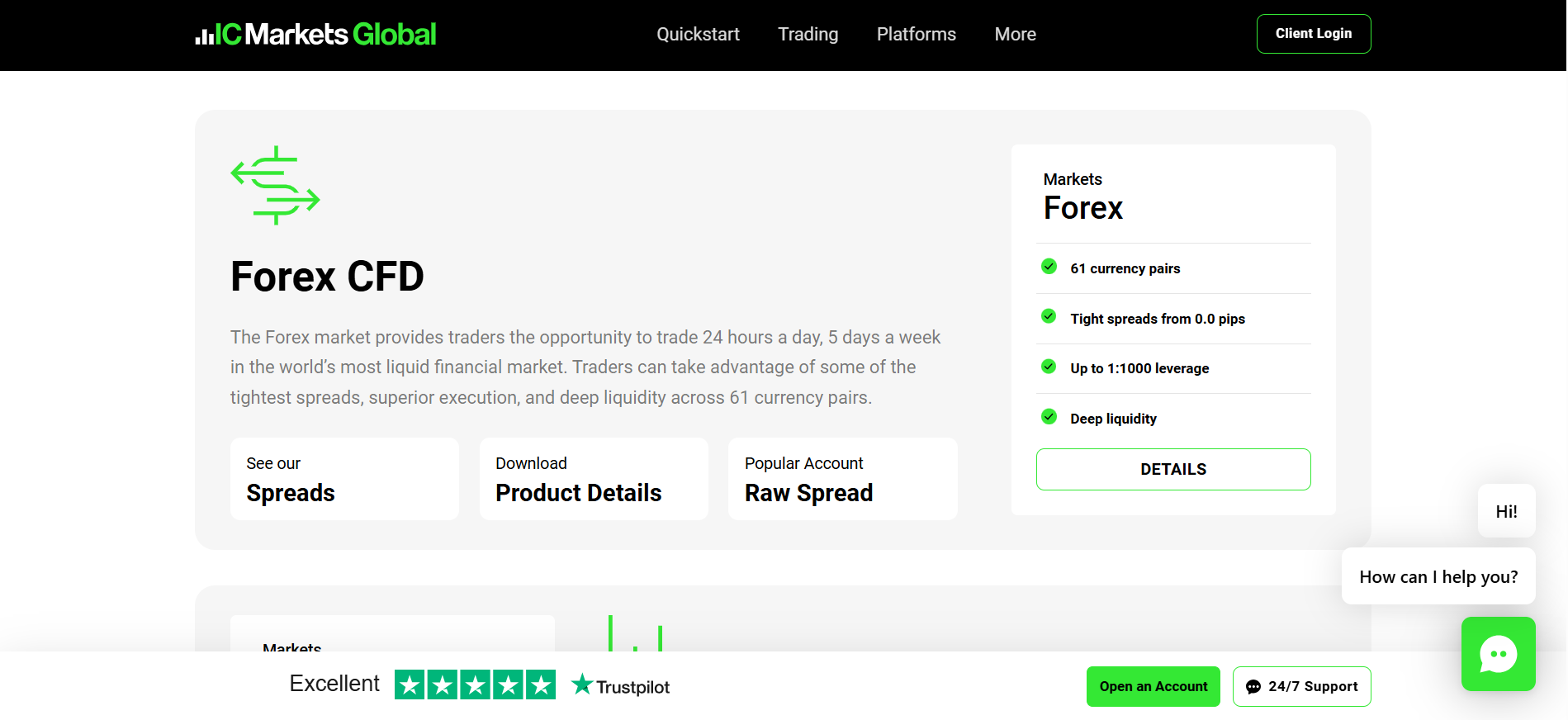 IC Markets CFD Forex Brokers