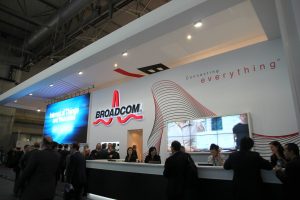 Broadcom shares made a massive bullish move this week