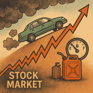 Stock indices are trending down today after last week's tariff news dies down.