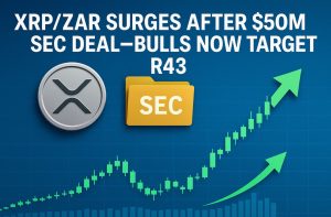 XRP/ZAR Surges After $50M SEC Deal— Bulls Now Target R43