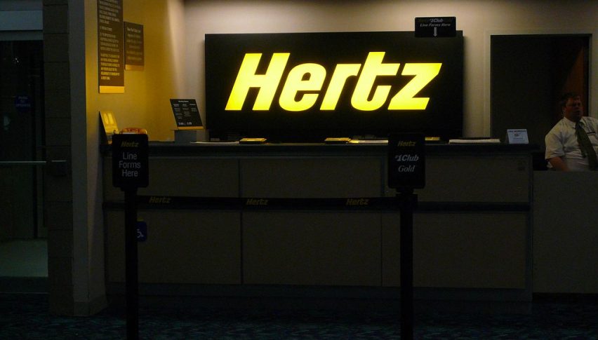 HTZ trading above $8 after the 20% stake takeover from Ackman