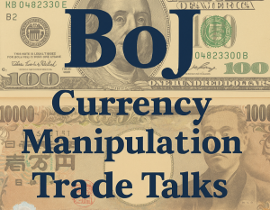 currency manipulation and its connection to trade tariffs.