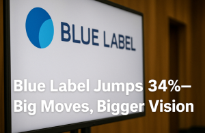 Blue Label Jumps 34%—Big Moves, Bigger Vision