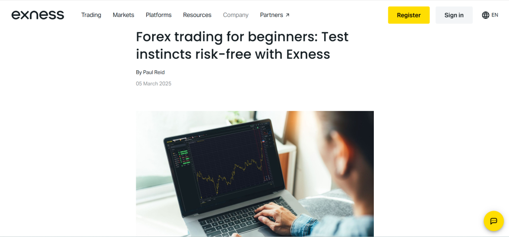 Exness For Beginners Exness For Beginners