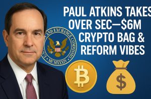 Paul Atkins Takes Over SEC—$6M Crypto Bag & Reform Vibes