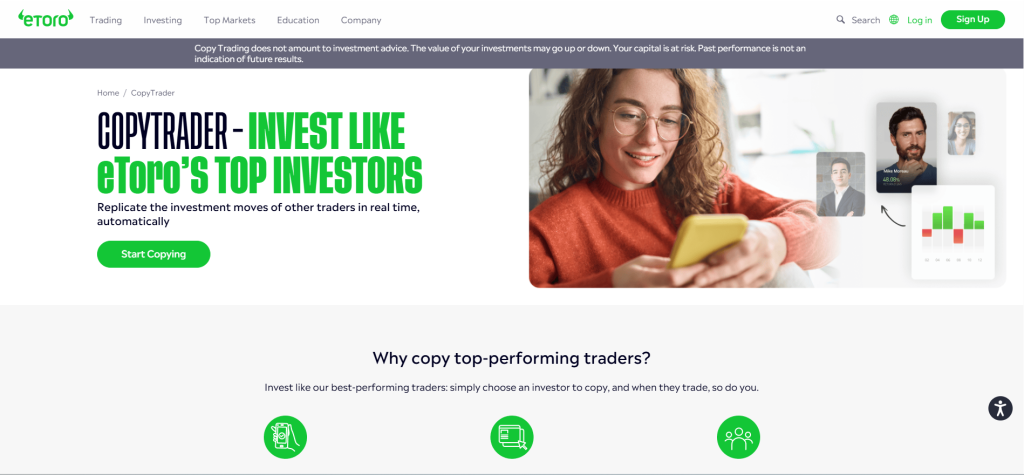 eToro Copy Trading