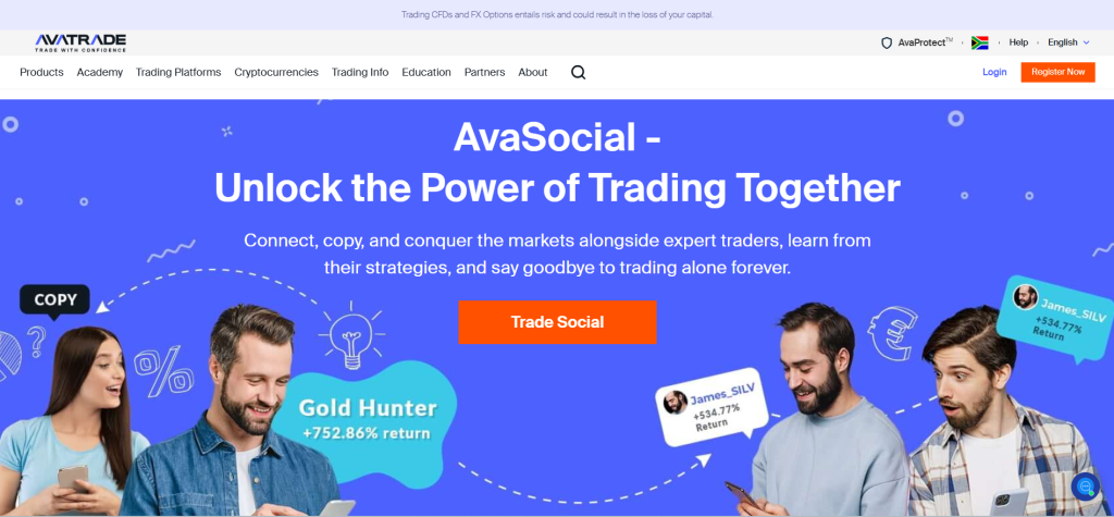 AvaTrade Copy Trading