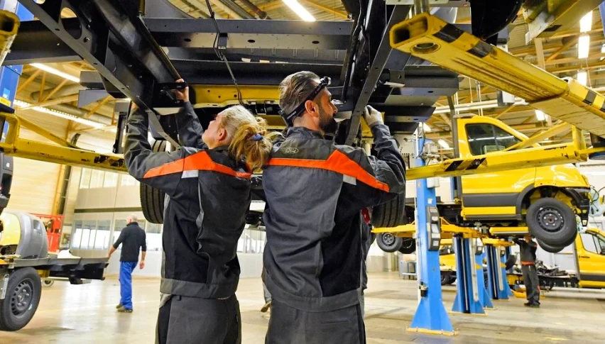 Euro manufacturing holding well, services not really