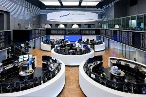 Deutsche bourse trading floor