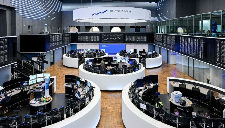 Deutsche bourse trading floor