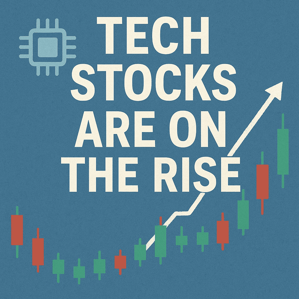 Several tech stocks are up ahead of their incoming earnings reports.
