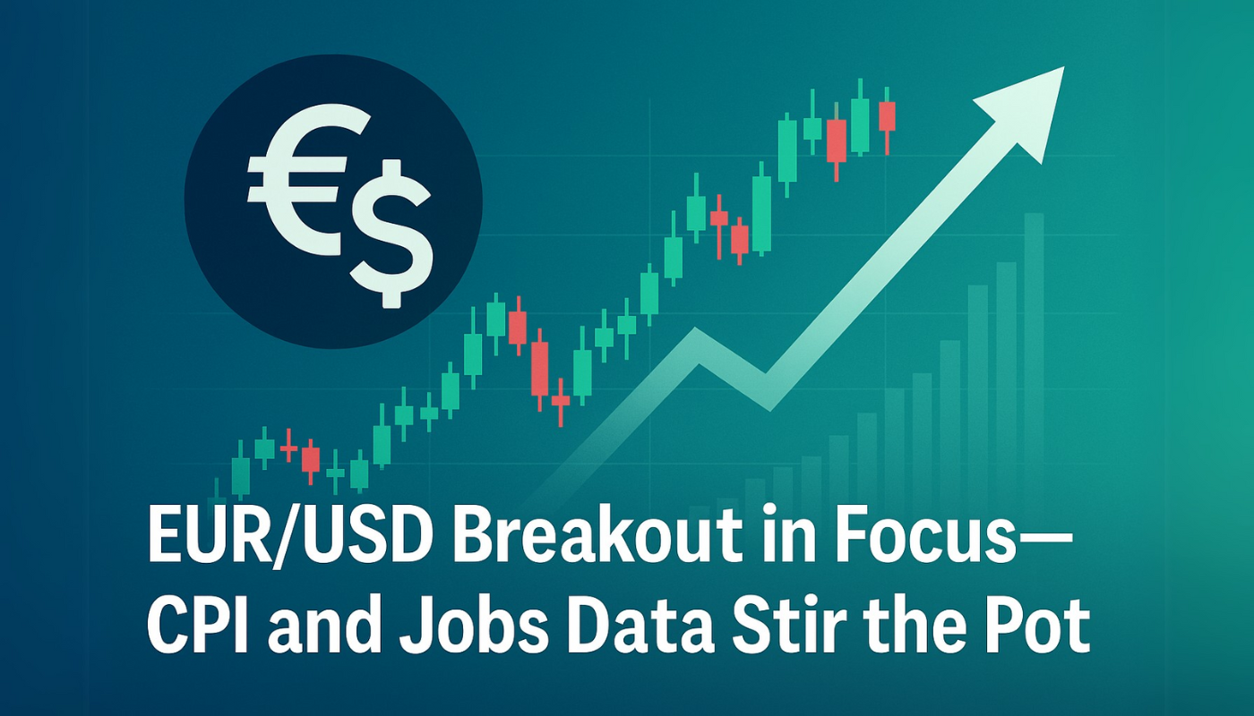 EUR/USD Breakout in Focus—CPI and Jobs Data Stir the Pot - Forex News by FX  Leaders