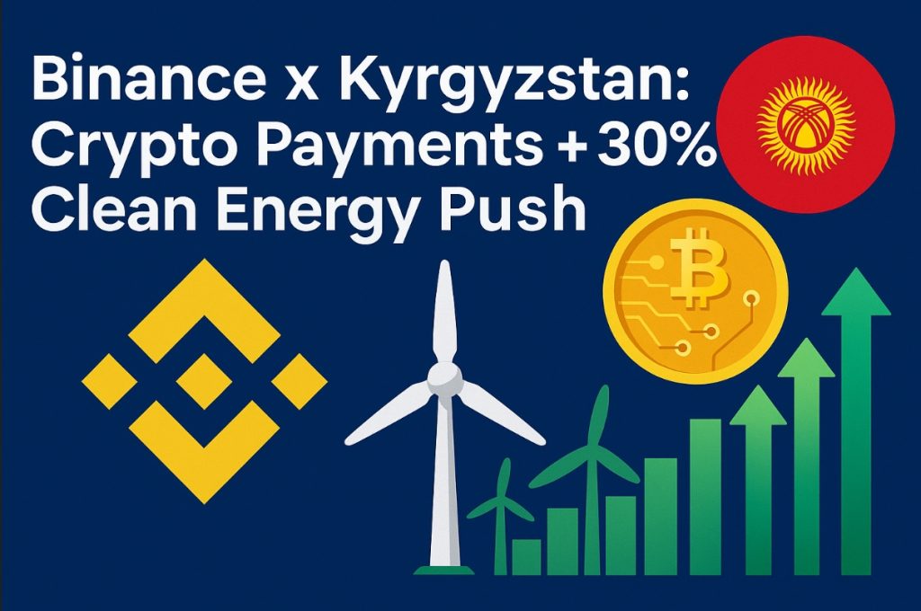 Binance x Kyrgyzstan: Crypto Payments + 30% Clean Energy Push - Forex News  by FX Leaders