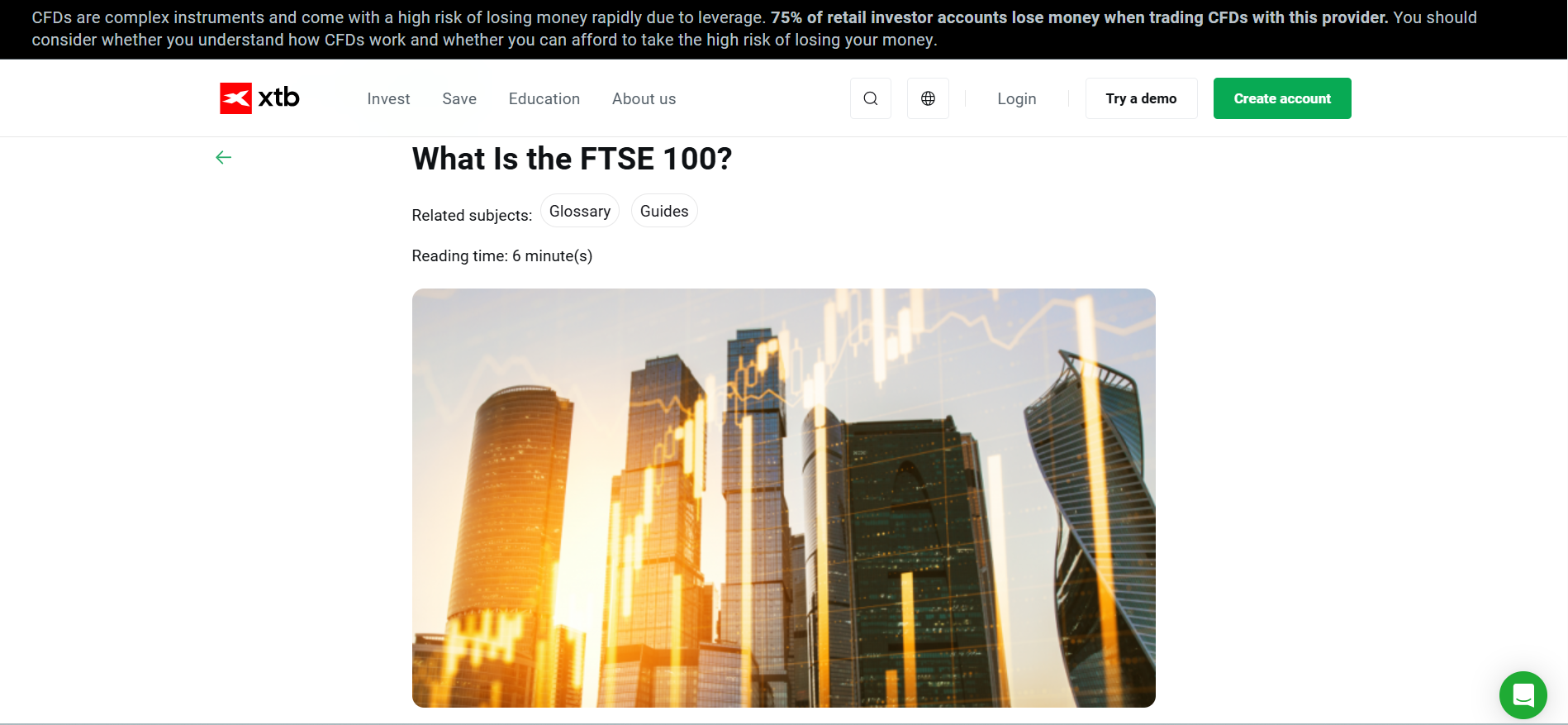 XTB FTSE 100 Brokers XTB FTSE 100 Brokers