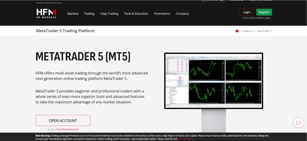 HFM MetaTrader 5