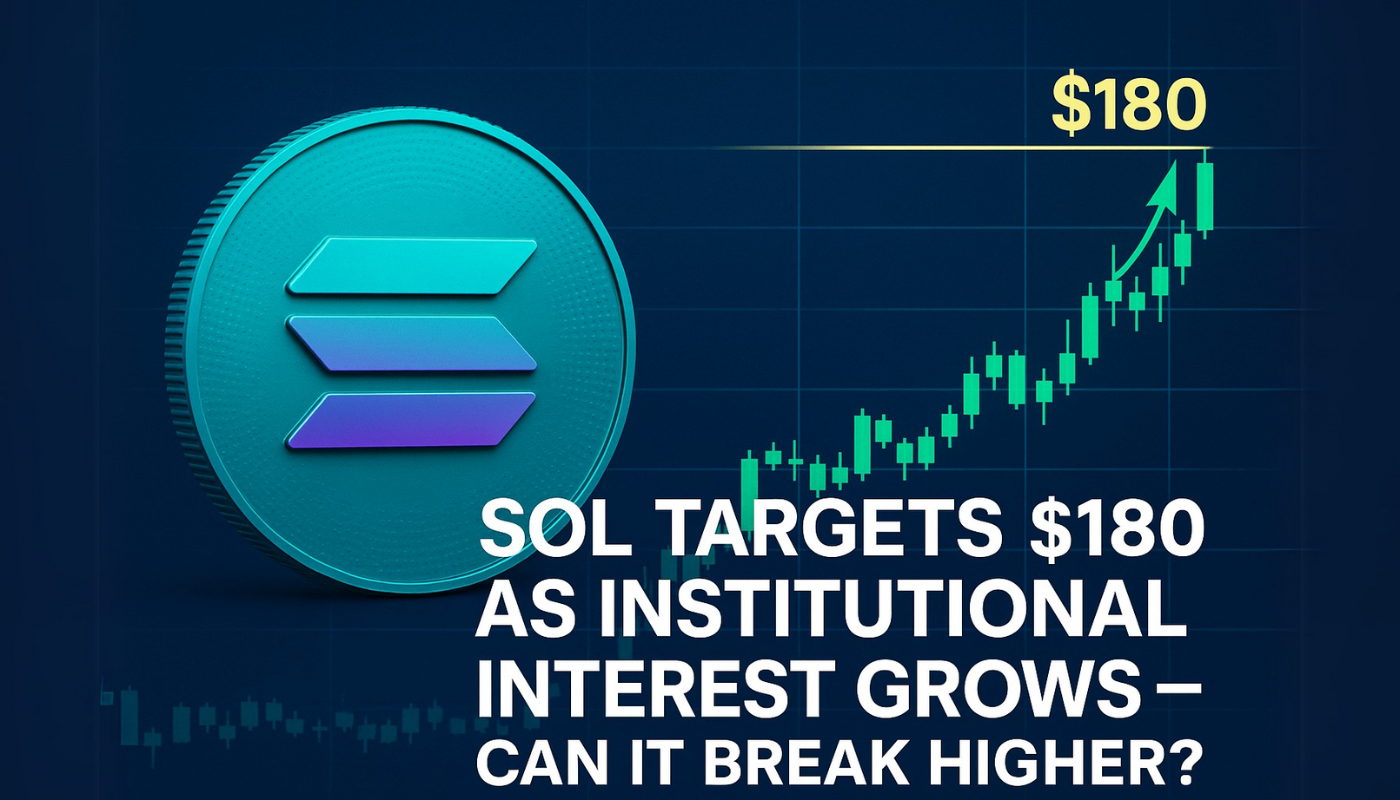 Solana Price Prediction: SOL Targets $180 as Institutional Interest Grows –  Can It Break Higher? - Forex News by FX Leaders