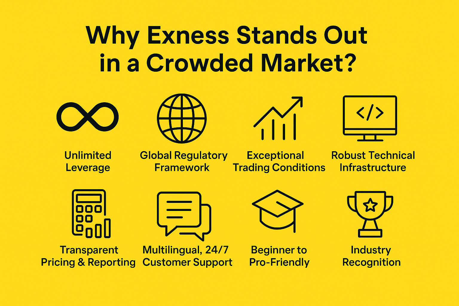 Why Exness Stands Out in a Crowded Market