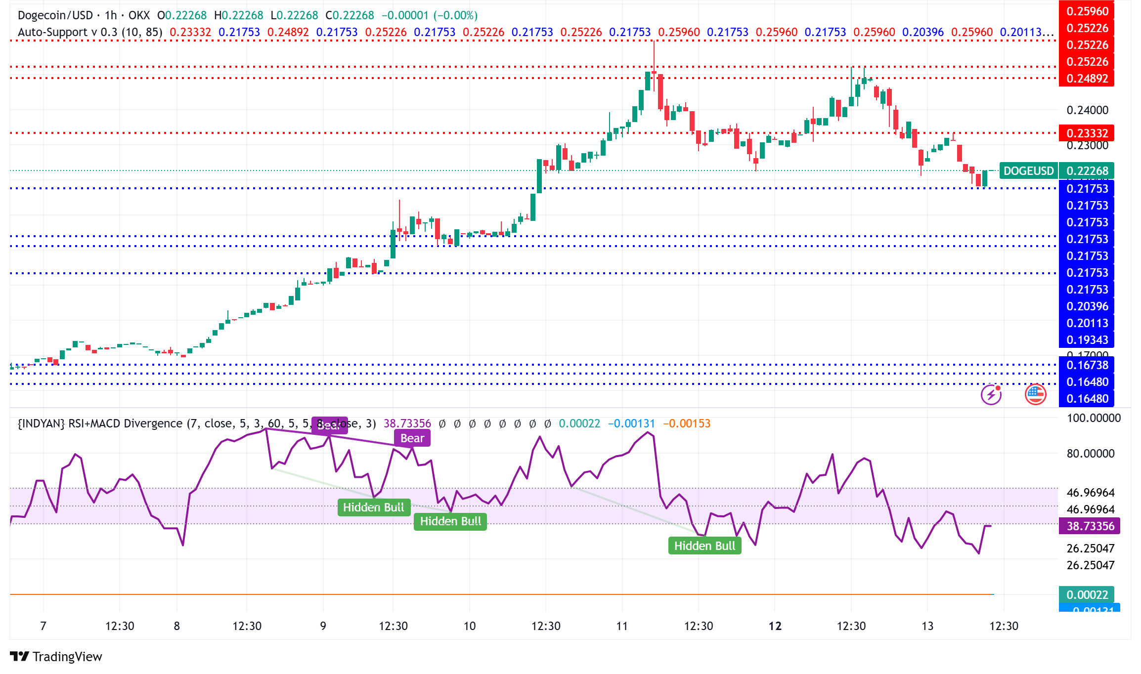 Dogecoin Pulls Back to $0.22, But Bullish Signals and High Targets Persist