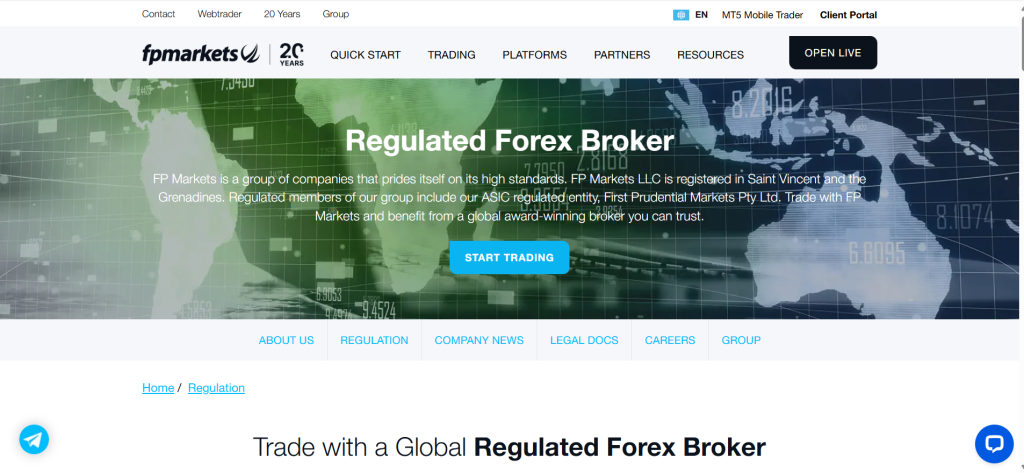 FP Markets FSCA FP Markets FSCA