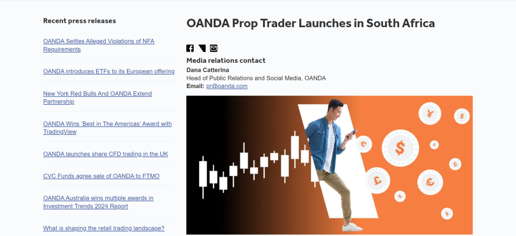 OANDA FSCA OANDA FSCA