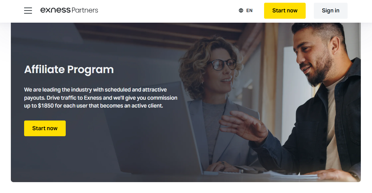 Exness Affiliate Program