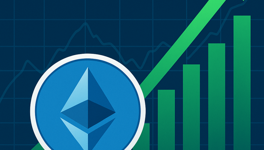 ETH shot up after a smooth upgrade and a recent trade deal.
