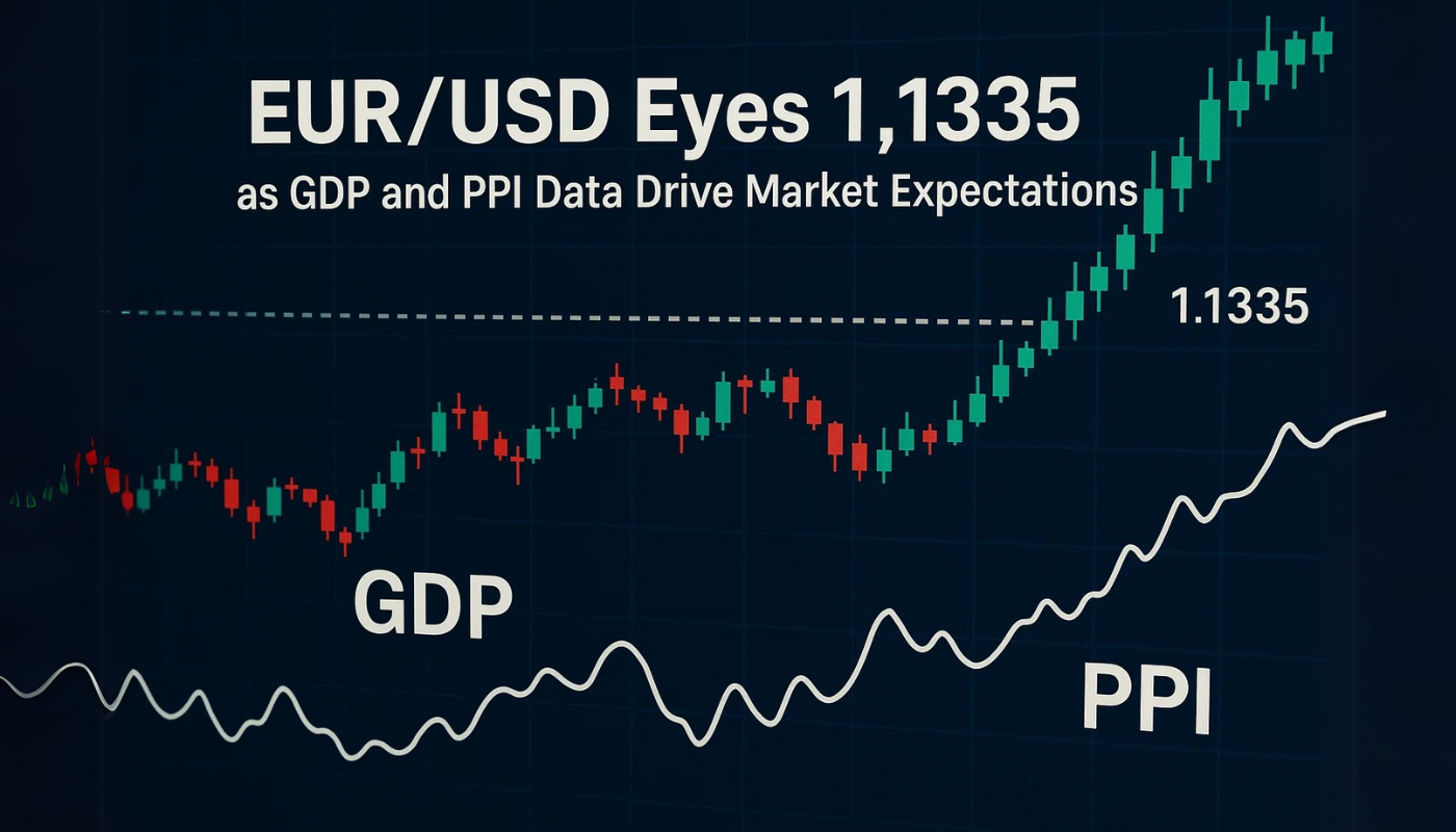 EUR/USD Eyes 1.1335 as GDP and PPI Data Drive Market Expectations - Forex  News by FX Leaders
