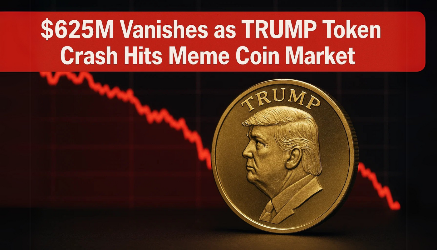 $625M Vanishes as TRUMP Token Crash Hits Meme Coin Market - Forex News by  FX Leaders