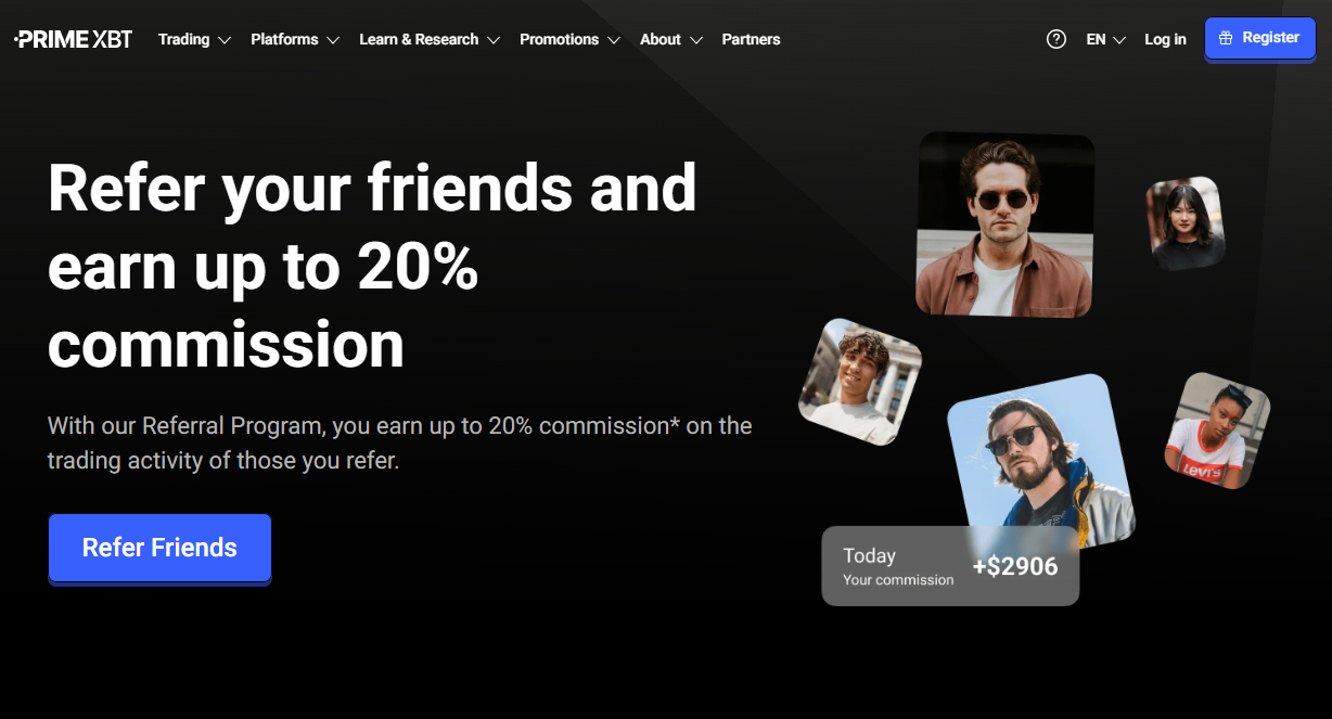 Refer a Friend - Earn More While You Trade