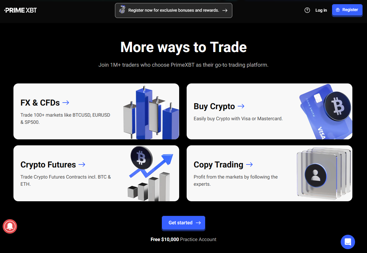 PrimeXBT Platform