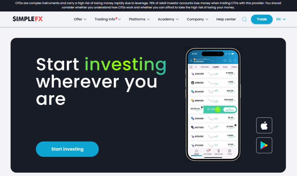 SimpleFX Overview