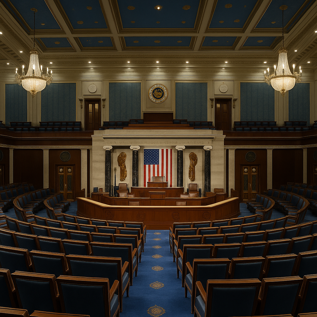 The stock market responds to a new U.S budget that could cause deficit problems.