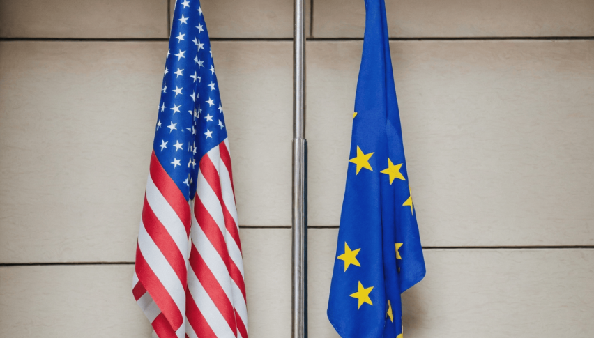 The European Union negotiates with the U.S over tariffs.