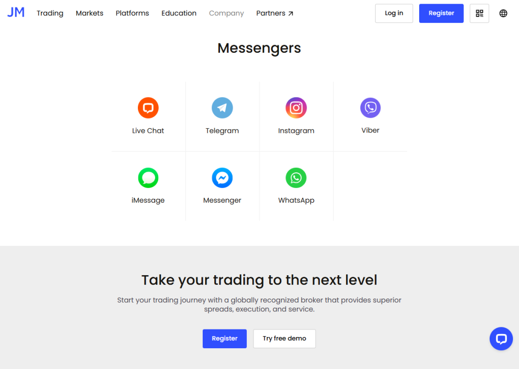 JustMarkets Customer Support JustMarkets Customer Support