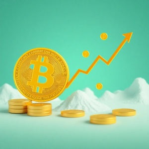 Bitcoin made a big jump today and is now much loser it its record high.