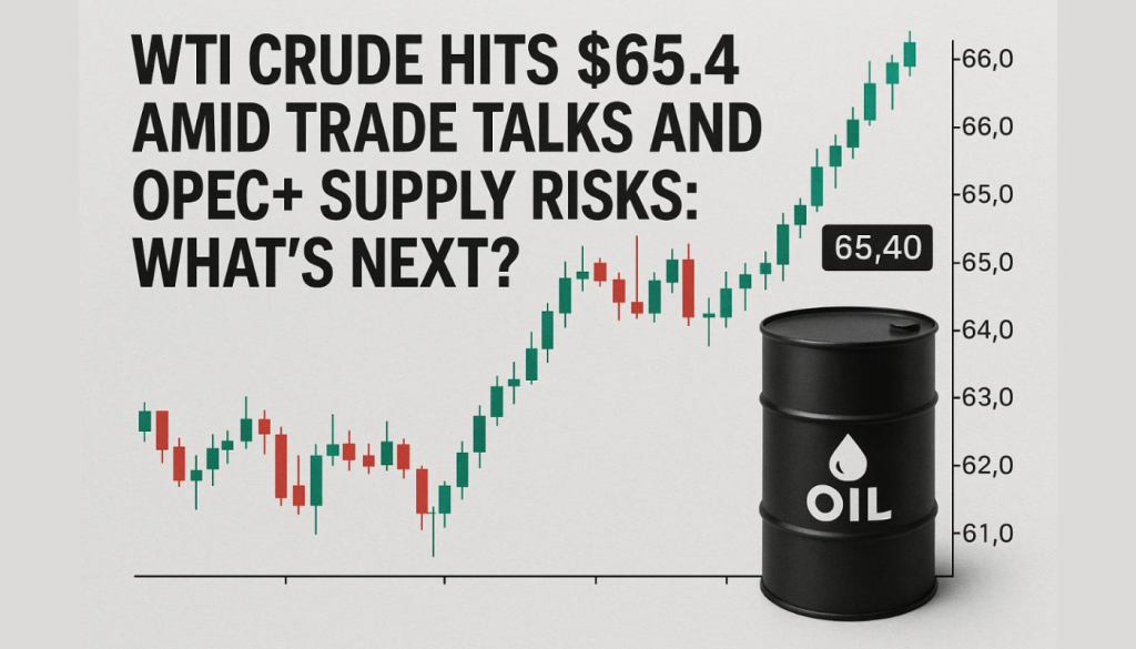 WTI Crude Hits $65.4 Amid Trade Talks and OPEC+ Supply Risks: What’s ...