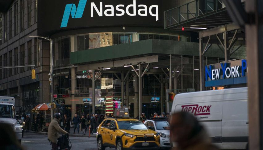 Nasdaq and Gold Futures Slide