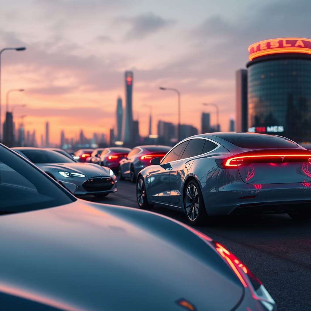 Tesla's robot taxi service has been delayed, but their stock is strong.