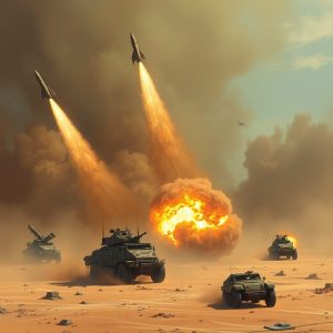 Middle East fighting has hurt the stock market this weekend.